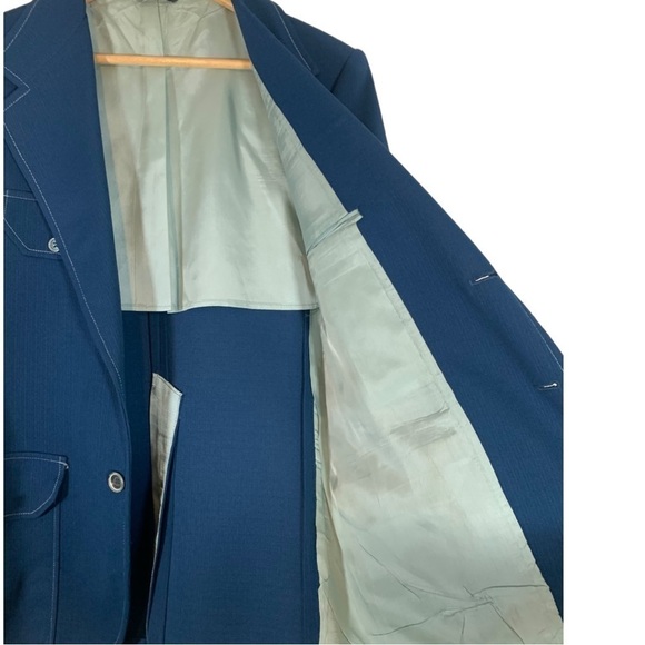 Vintage Mens Blazer Sports Coat Size 40 - Picture 8 of 11